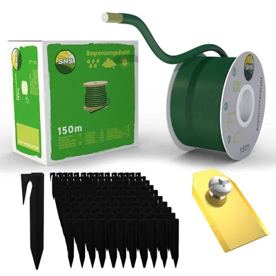 Obrázok produktu pre 150 m ohraničujúci kábel pre robotické kosačky + 450 zemných kolíkov + 30 nožov pre HUSQVARNA GARDENA