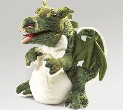 Produktbild von Folkmanis Baby Dragon, Handpuppe, Tier, 1 Stück(e)