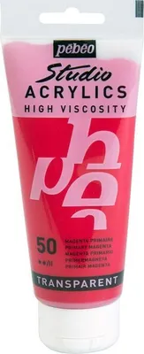 Produktbild von Transparente Acrylfarbe - Primärmagenta - 100 ml