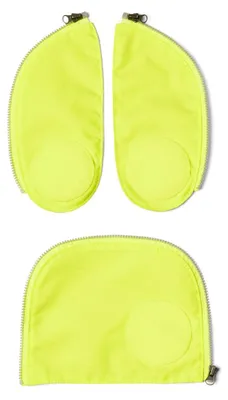 Produktbild von ergobag Zip-Tasche Schulranzen-Zubehör Safety Set 3-teilig (Für Packs / Cubos / Cubo Lights Ab 2019 / 2020) Yellow gelb