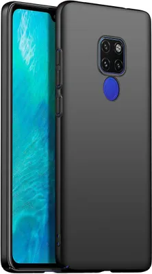 Produktbild von Huawei Mate 20 Hülle, LaimTop Ultra Dünn Hart PC Matt Handyhülle Anti-Slip Anti-Fingerabdruck Schutzhülle für Huawei Mate 20 Schwarz