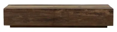 Produktbild von Pomax Temba Couchtisch, Braun, L 160 x 35 x H 30,5 cm