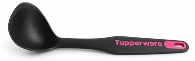 Produktbild von TUPPERWARE Griffbereit Kleiner Schöpflöffel pink-schwarz TOP-Saucenlöffel