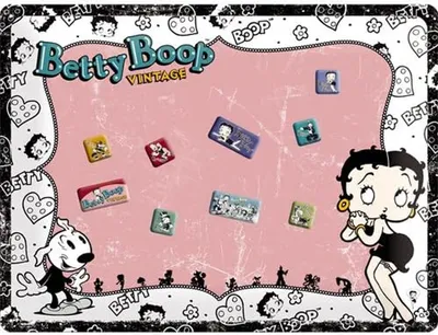 Obrázok produktu pre Nostalgic-Art - Plechová tabuľa 30 x 40 cm - Magnetická tabuľa - Betty Boop Vintage