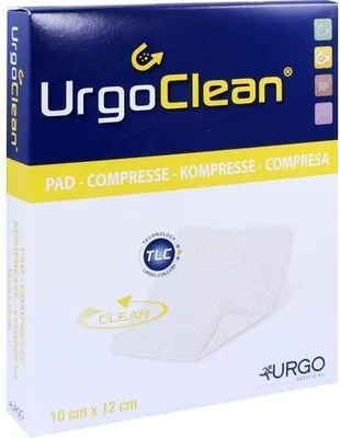 Produktbild von Urgoclean kompresy 10x12 cm 10 ks