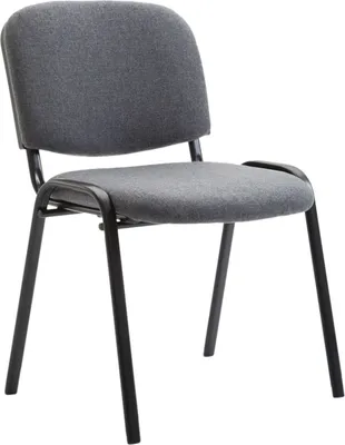 Produktbild von Besucherstuhl Ken V2 Stoff grau