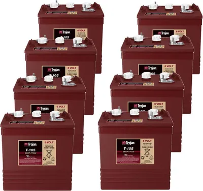 Produktbild von Ersatzakku für Mayville Hebebühne 3068ES 48V Akku - Batterie (Set)
