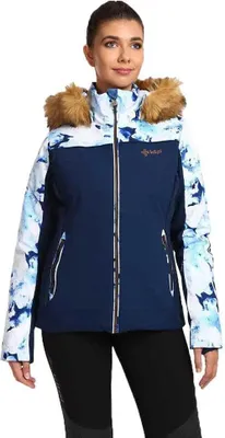 Produktbild von Damen-Skijacke mit integriertem Heizsystem Kilpi LENA-W, DUNKELBLAU, Größe 38