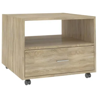 Immagine prodotto di vidaXL Tavolino in rovere Sonoma 55x55x40 cm materiale a base di legno