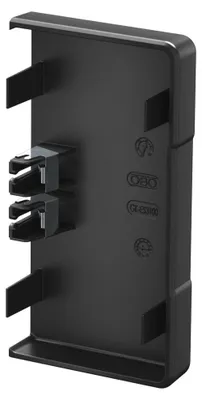 Produktbild von OBO Endstück zum Verschließen der Geräteeinbaukanäle GK E 70x130 PC