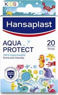 Image de Hansaplast Aqua Protect Kids Pansements imperméables paquet de 20