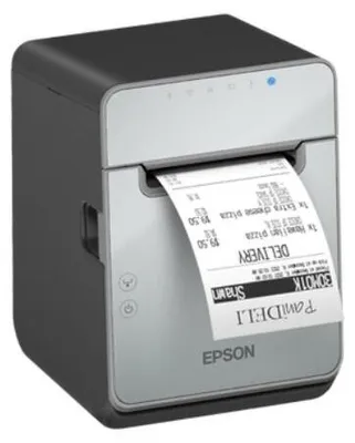 Obrázok produktu pre Epson TM-L100 8 Punkte/mm 203dpi Cutter linerless USB Lightning BT Ethernet - Etiketten-/Labeldrucker - Etiketten-/Labeldrucker