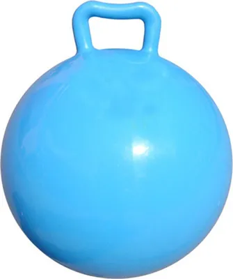 Produktbild von Pure Color Inflatable Bouncing Ball Kinder springen Hopfenball mit Griff fš¹r Erwachsene Kinder š¹bungsspielzeug