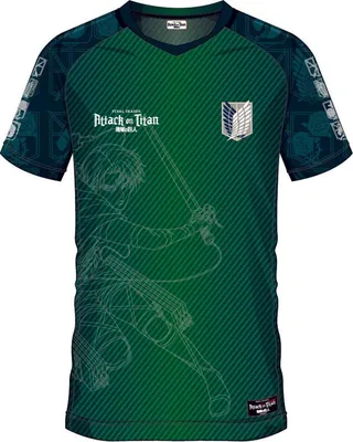 Produktbild von Attack On Titan Trikot Scout Regiment 09 Soccer Jersey Anime Manga T-Shirt