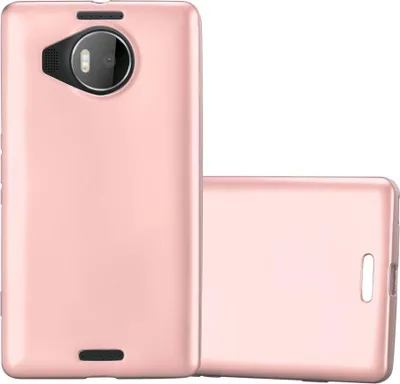 Produktbild von Cadorabo Schutzhülle für Nokia Lumia 950 XL Hülle in Rosa Handyhülle TPU Silikon Etui Cover Case