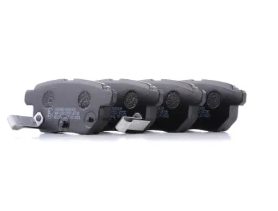 Produktbild von RIDEX 402B0689 Bremsbeläge Satz Hinten für TOYOTA Yaris Schrägheck (P9) Yaris Schrägheck (P13) AURIS (NRE15, ZZE15, ADE15, ZRE15, NDE15) Verso (R2)