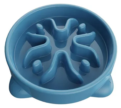 Obrázek produktu pro Miska proti olizování pro malé psy, modrá, 16,3 cm
