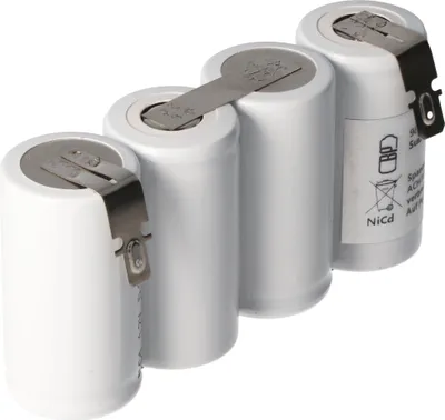 Produktbild von Notleuchtenakku NiMH 4,8V 1800mAh F1x4 Sub-C mit Faston-Anschluss ersetzt 4,8 V Akku