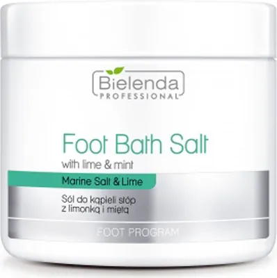 Produktbild von Bielenda Fusssalz Mit Limette Und Minze 600G.