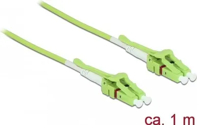 Produktbild von DeLOCK - Fibre Channel-Kabel - LC Multi-Mode (M) Uniboot bis LC Multi-Mode (M) Uniboot - 1,0m - Glasfaser - 50/125 Mikr