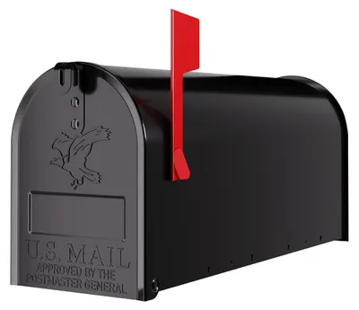 Produktbild von Wandbriefkasten US Mailbox in Schwarz