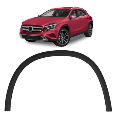 Produktbild von HERSTMOTO Kotflügelverbreiterung Radlaufleiste Links OEM A1568852322, passend für Mercedes GLA X156 2013-2019, vorne, ABS-Kunststoff