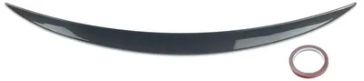 Image de Spoil arrière, style AMG, en plastique ABS durable, aspect carbone
