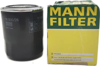 Produktbild von MANN-FILTER W 930/26 Ölfilter - für Pkw + Transporter