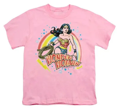 Produktbild von Wonder Woman - T-Shirt für Kinder TV37168 (128) (Pink), KI-generiertes Bild