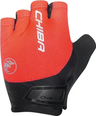 Produktbild von CHIBA Gel Air - Radhandschuhe kurz, S, rot, mit Gelpolsterung