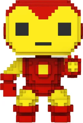 Obrázek produktu pro Marvel POP! 8-bitová vinylová figurka Iron Man 9 cm