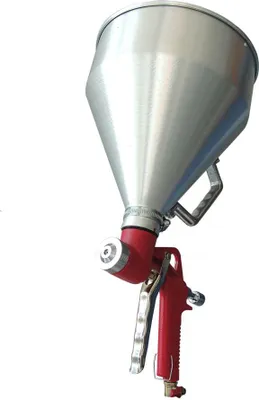 Produktbild von Trichterpistole Putzpistole Spritzpistole Putzhexe Putzmeister 3 Düsen (5L-ALU)