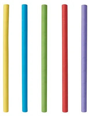 Produktbild von Papier-Cocktailstrohhalme, Farbmix, 7/150 mm, 500 Stück.
