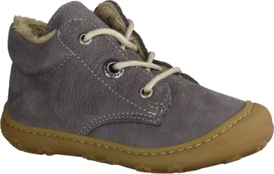 Produktbild von Ricosta Corany 1200202450 Jungen Lauflernschuh gefüttert, Halbschuh, Leder,Grau - Kinderschuhe Gefütterte Kinderstiefel Gr. 18 - 42, Grau, leder (barbados)