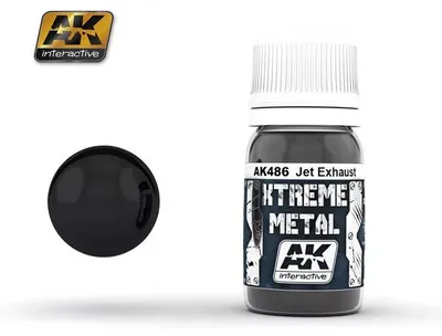 Productafbeelding van AK Interactive S.L. AK-486 AK Xtreme Metal - Jetuitlaat, 30 ml