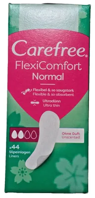 Immagine prodotto di Salvaslip Carefree - FlexiComfort non profumato - 44 pz.