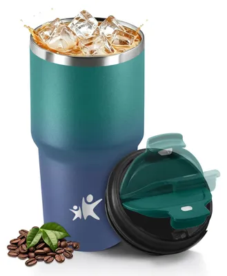 Immagine prodotto di Tazza termica da 600 ml, riutilizzabile, in acciaio inossidabile, per caffè da portare con sé