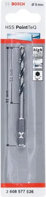 Produktbild von HSS PointTeQ Sechskantbohrer 5,0 mm