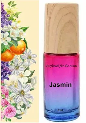 Produktbild von GKA Parfüm Roll-On gefüllt mit reinem Parfümöl Jasmin Parfüm Roller RollOn Duftroller Parfümroller