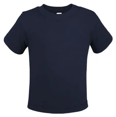 Productafbeelding van Link Kids Wear - T-shirt "Noah" voor baby's, gemaakt van biologisch katoen, korte mouwen, model LT4250 (80) (Marineblauw)