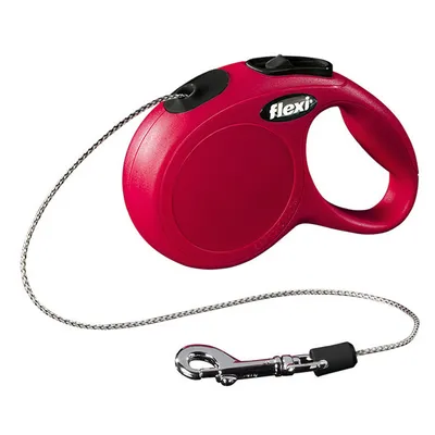 Obrázok produktu pre Bogdahn International Flexi New Classic psia navíjacie vodítko VP4010 (stredná veľkosť/5 m) (červená)