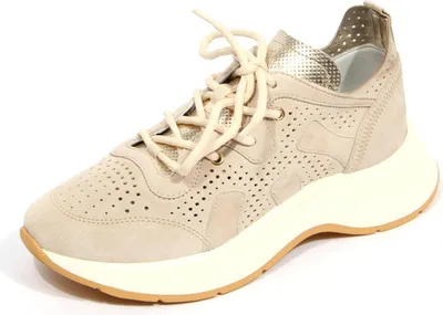 Produktbild von H4018 sneaker donna HOGAN H585 woman perforated suede shoes
