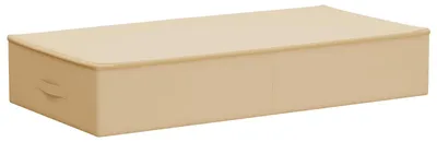 Image de vidaXL Boîte de rangement Crème 90 x 48 x 15 cm en non-tissé