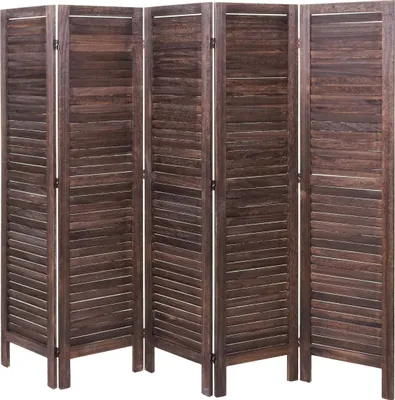 Obrázok produktu pre Paraván Shabby vintage G30 - 170 x 200 cm - Hnedá