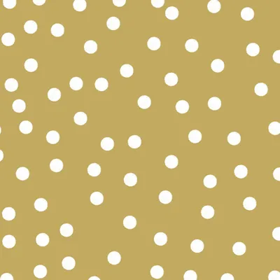 Produktbild von Braun & Company Servietten Motiv White Dots gold 40 x 40 cm - 20er Pack