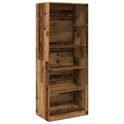 Zdjęcie produktu dla vidaXL Szafa o wyglądzie starego drewna 80x50x200 cm materiał drewnopochodny
