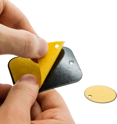 Produktbild von Mobilefox 2er Set Metall Platten Ersatzteile Universal Magnetisch KFZ Halterung