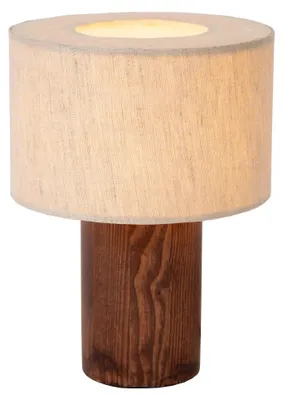 Image de Lucide TACHINA – Lampe de table – 1 x E14 – Naturel