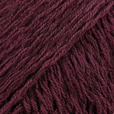 Produktbild von DROPS Belle Garn 50g, Baumwolle/Viskose/Leinen, Pflaumenwein