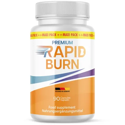 Produktbild von Premium Rapid Burn Kapseln | Perfekter Begleiter für den Alltag | 90 Kapseln